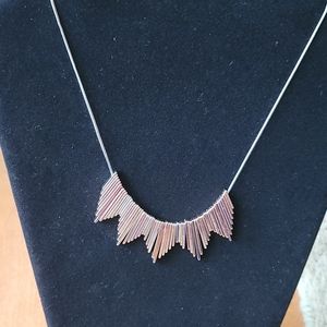 Banana Republic silver tone necklace 17inches